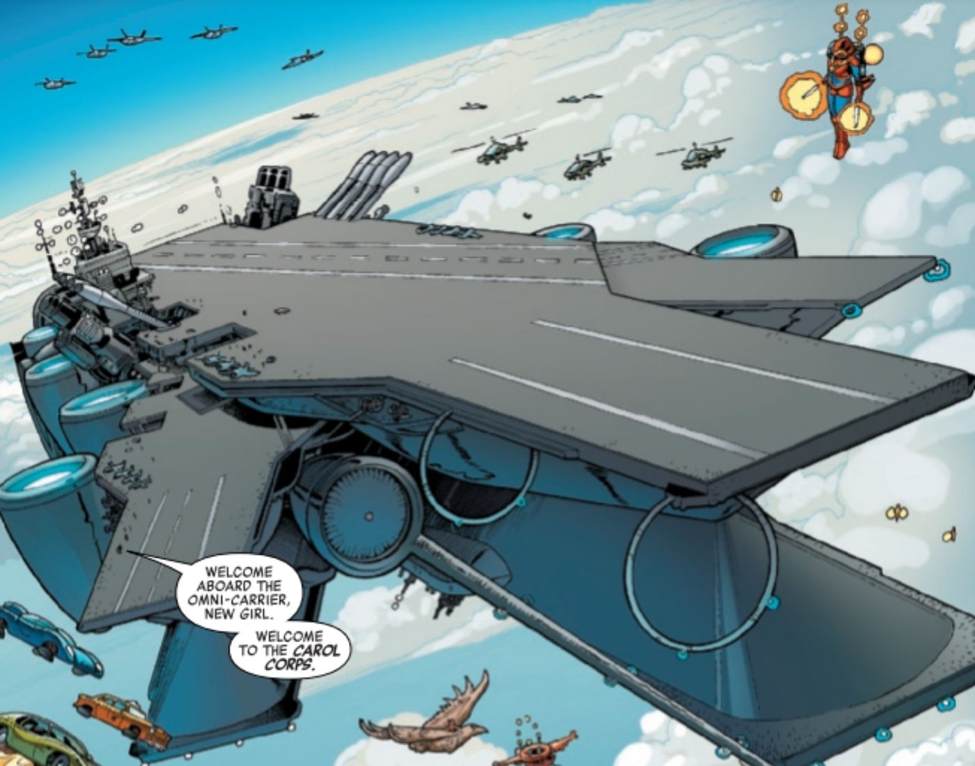 The Avengers' Biggest Helicarrier is Here and It Needs to Stay