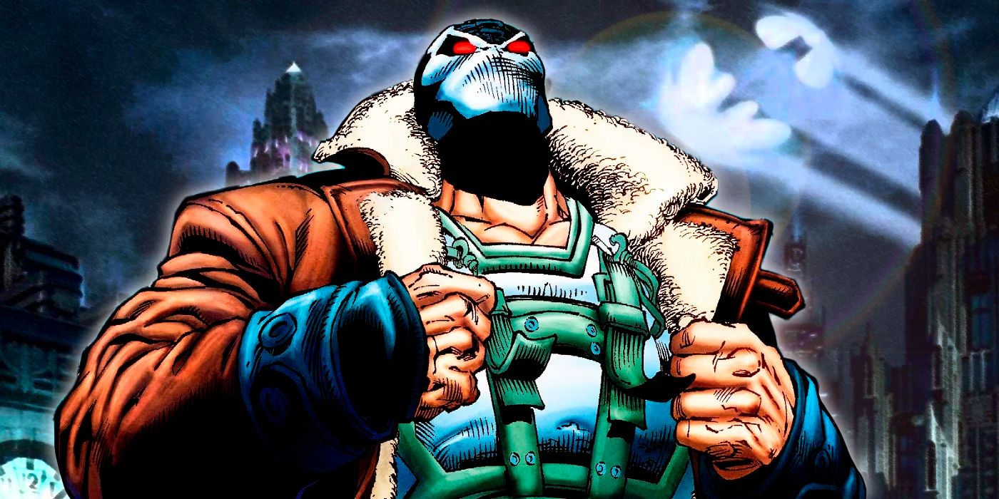 Bane thrusts his chest out in DC Comics
