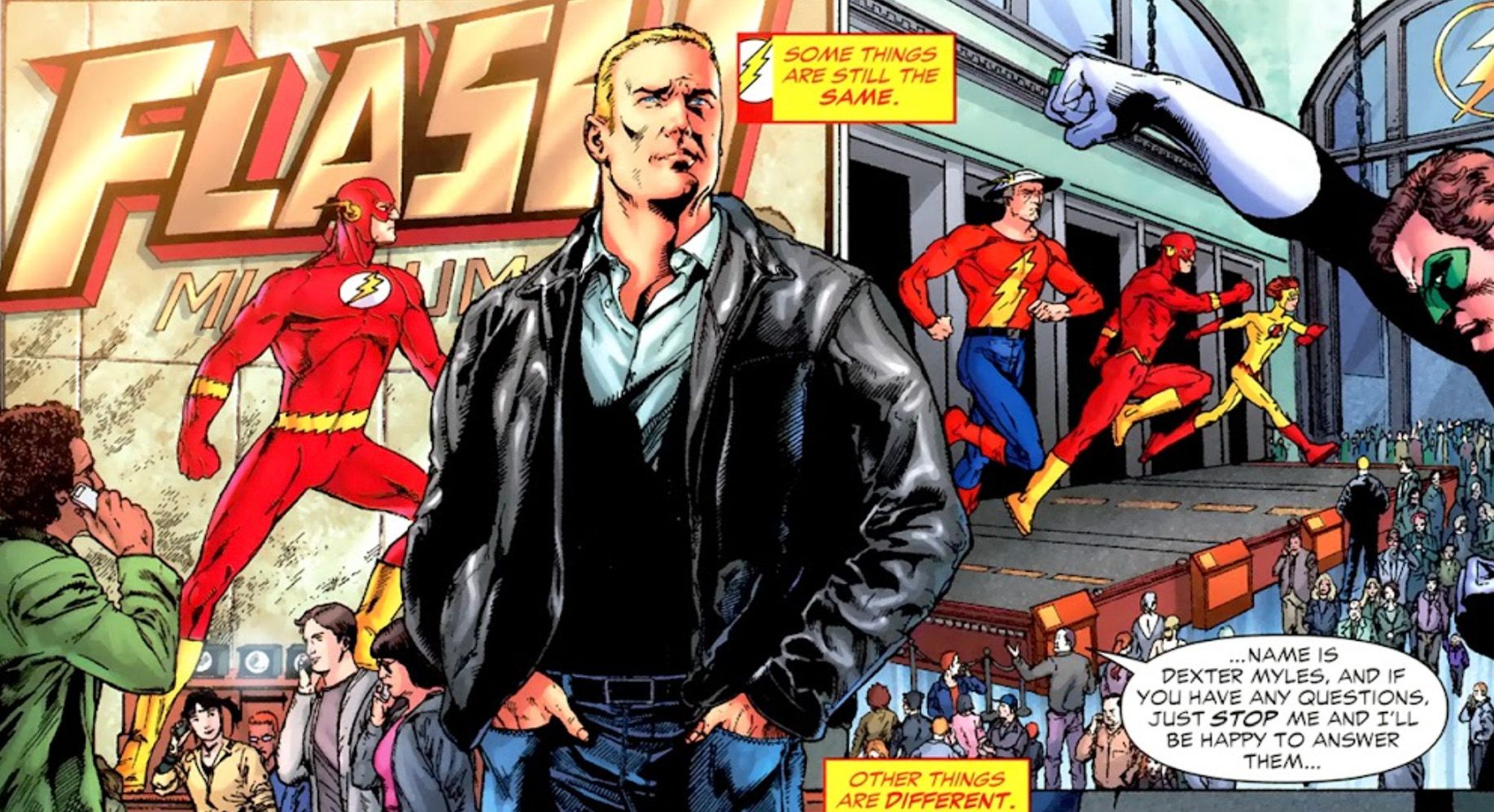 Barry Allen Returns in The Flash Rebirth (2009)
