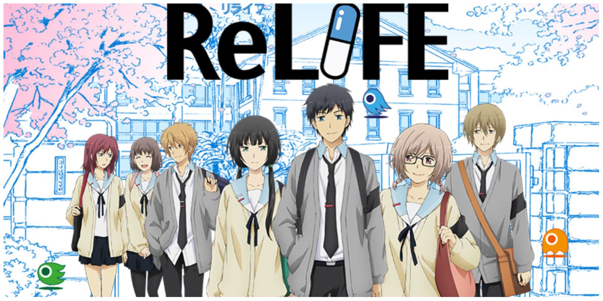 Characters from ReLife.