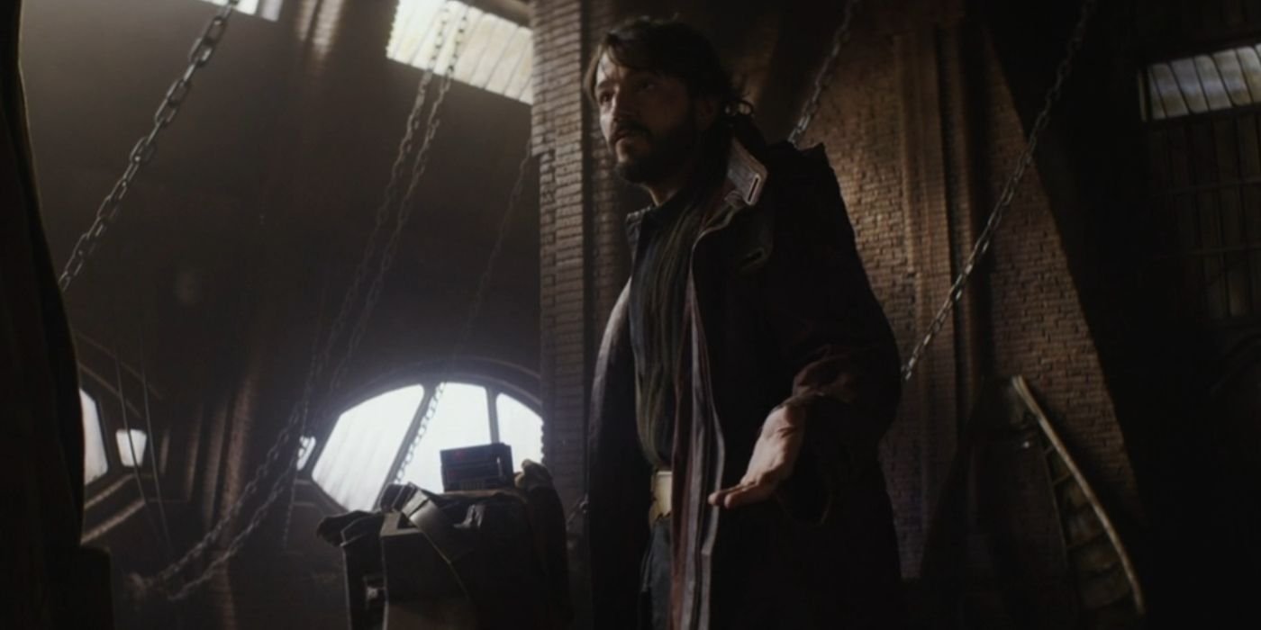Cassian Andor tries to sell Imperial tech to Luthen Rael in Andor special look