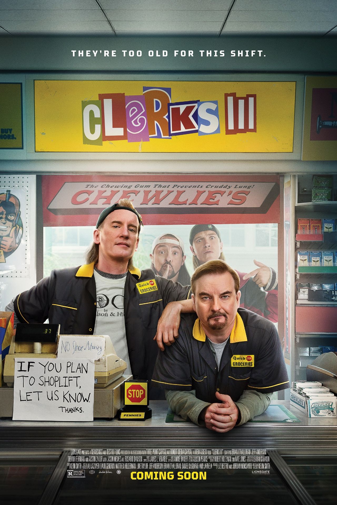 The Cast on the Clerks III Official Poster