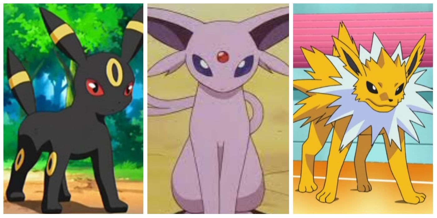 All Eevee evolutions, ranked - Dot Esports