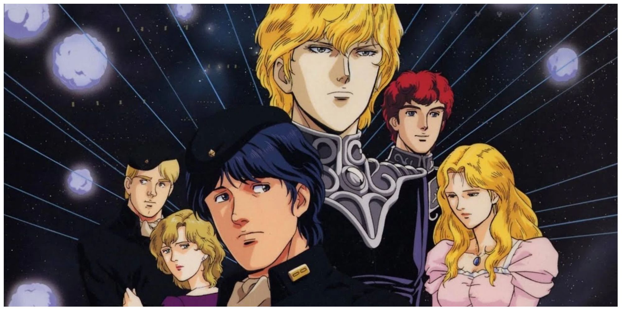 Legend Of The Galactic Heroes main cast.