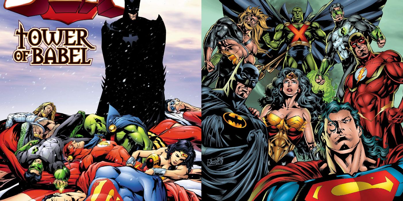 JLA Tower of Babel and Grant Morrison's Justice League