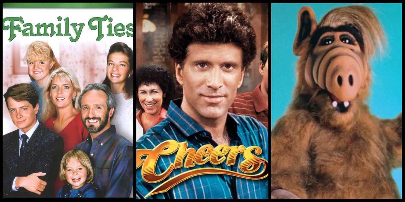 Family Ties, Cheers and ALF were sitcoms from the 1980s
