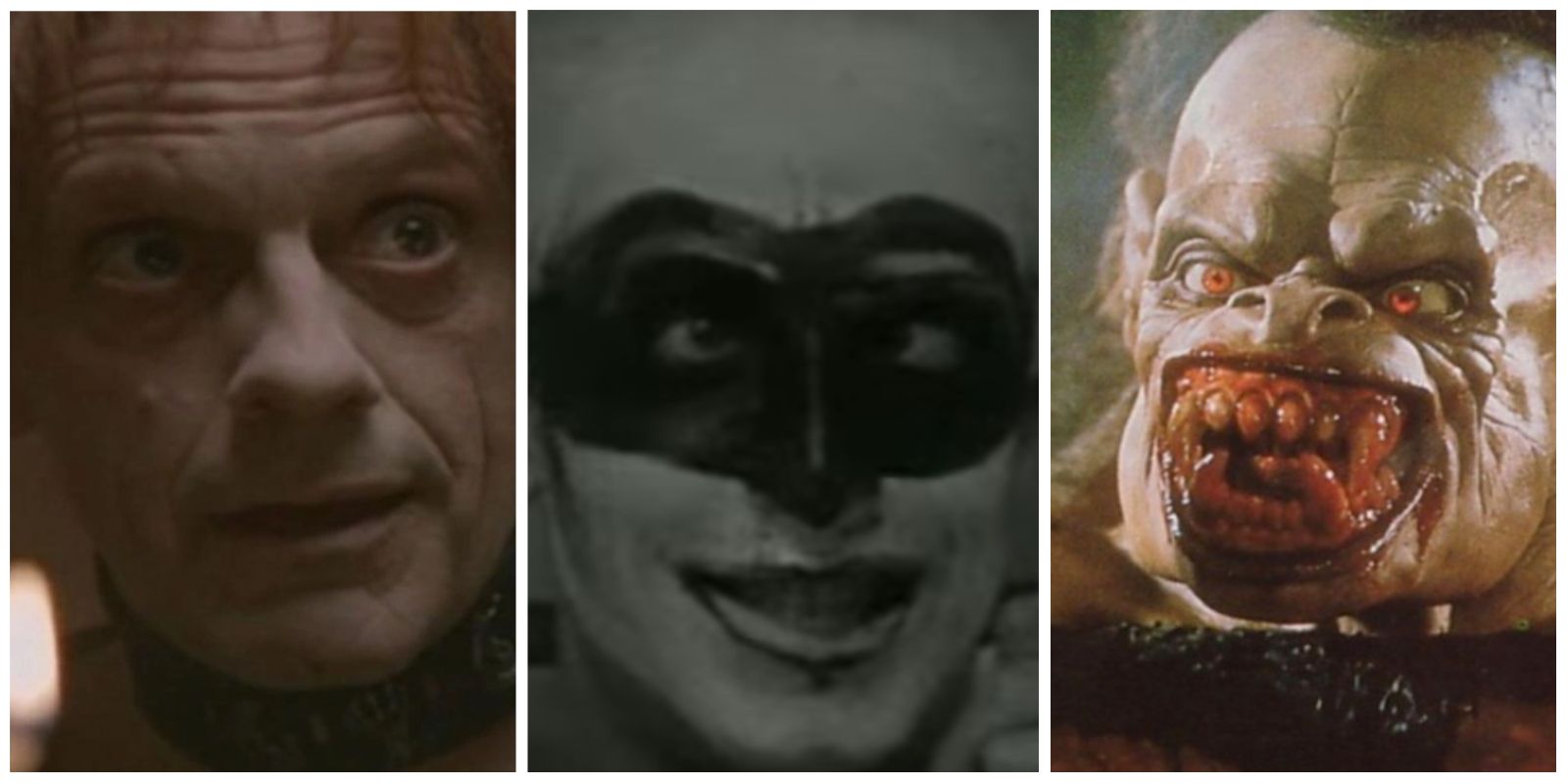Three characters from Clive Barker horror movies 