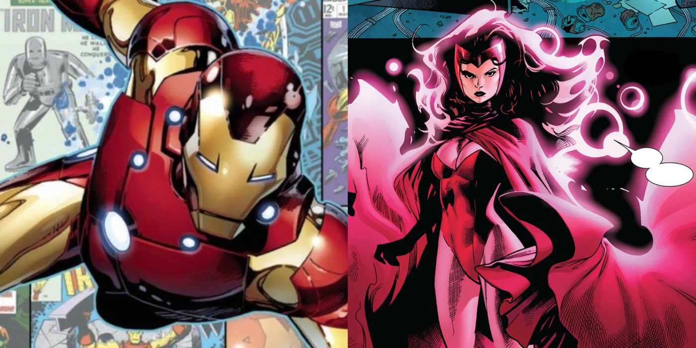 Iron Man and Scarlet Witch