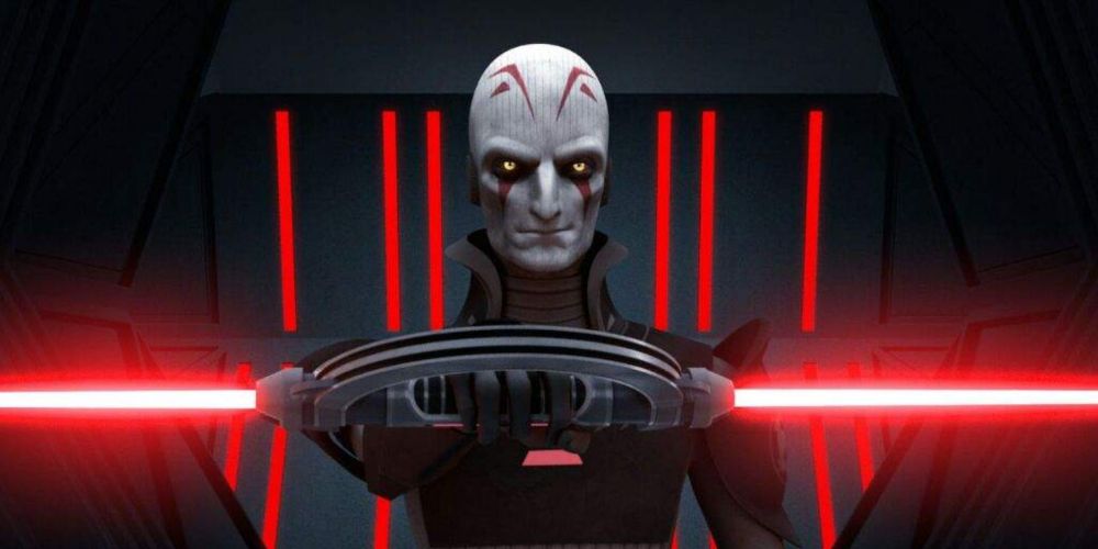 The grand inquisitor and his lightsaber