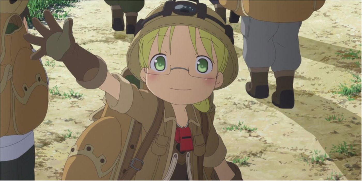 Riko reaching out a hand in Made in Abyss.