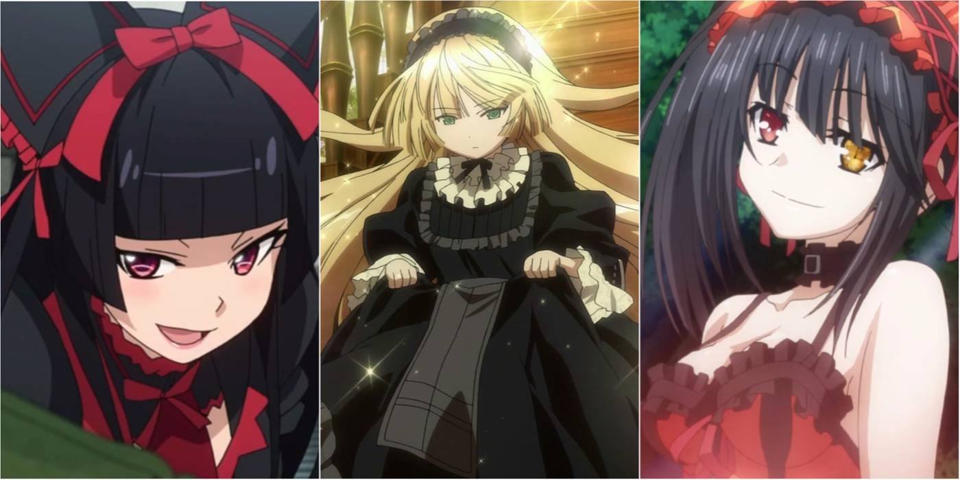 Gothic anime characters