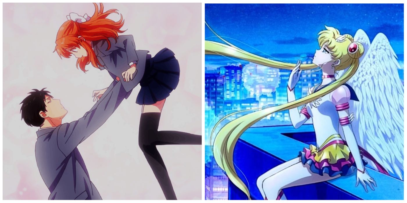 split image from Monthly Girls' Nozeki-Kun and Sailor Moon