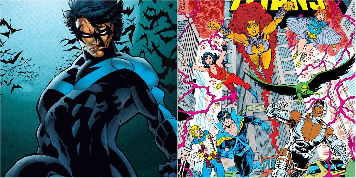 Nightwing and the New Teen Titans