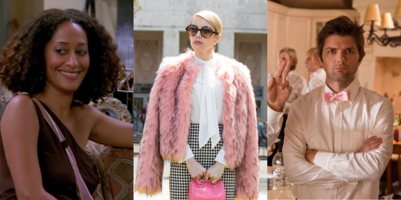 Girlfriends (Joan), Scream Queens (Chanel), and Party Down (Henry)