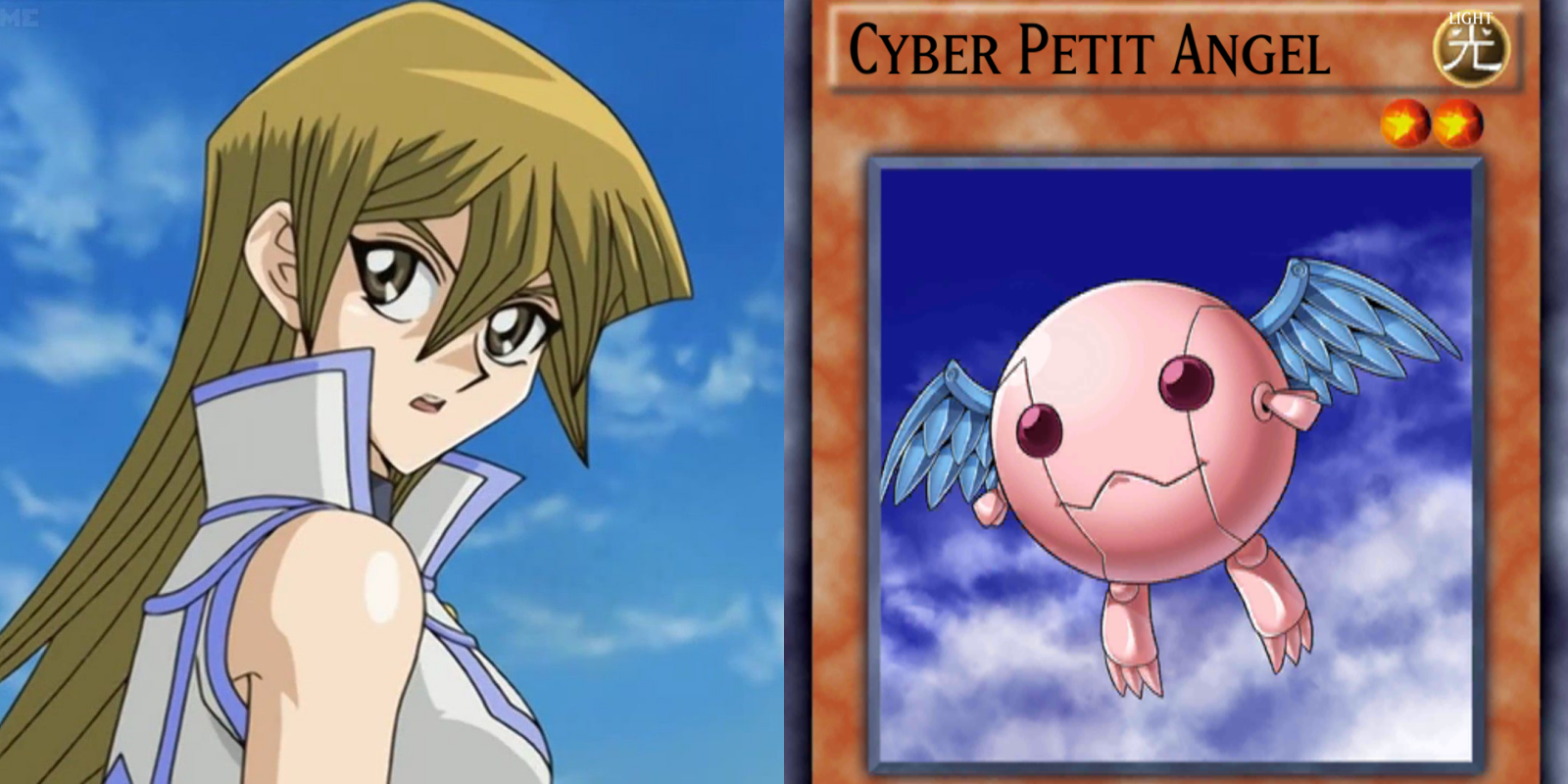 A collage of Cyber Petit Angel and Alexis Rhodes