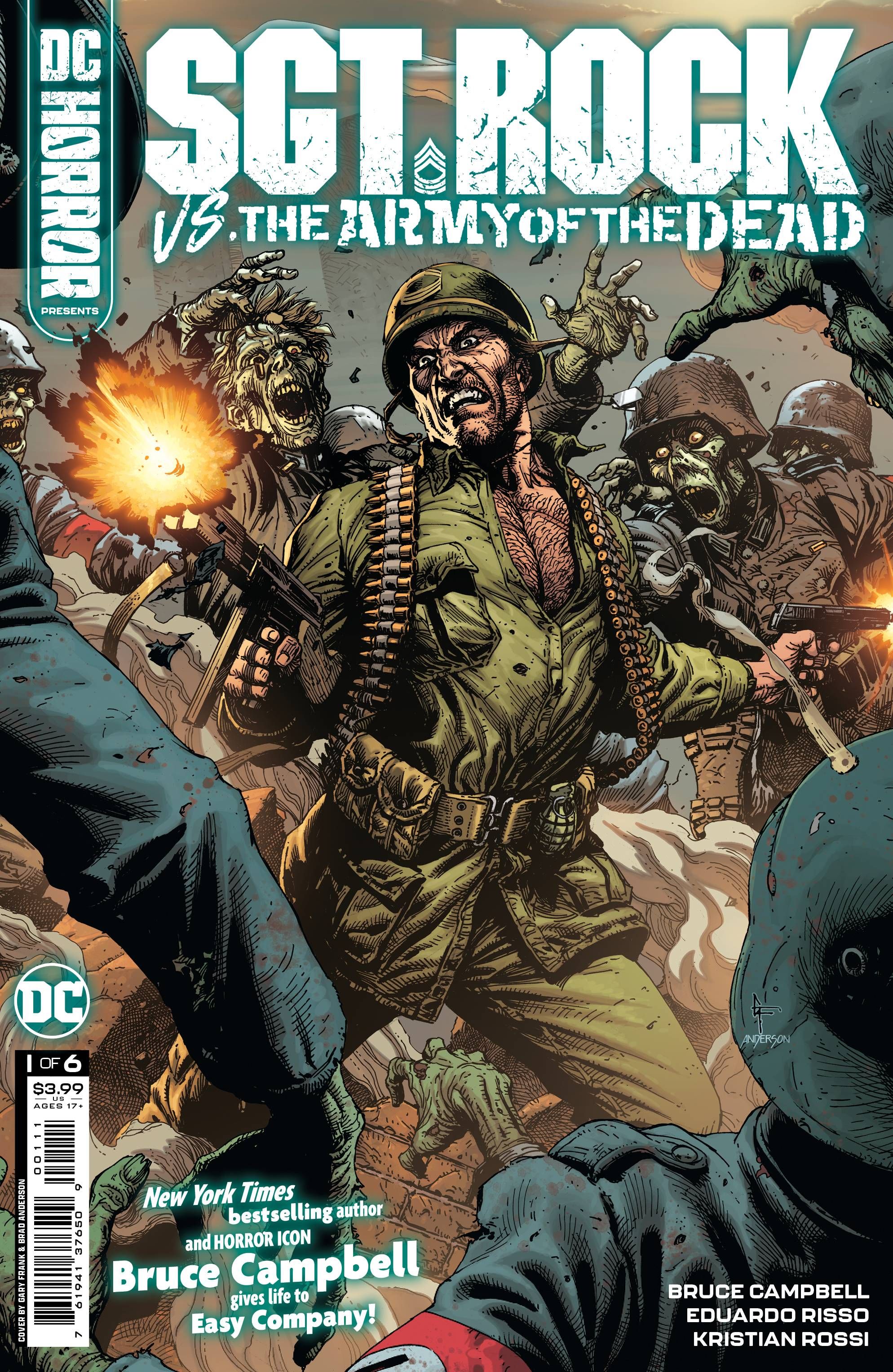 DC Horror Presents Sgt. Rock vs The Army of the Dead #1 Cover