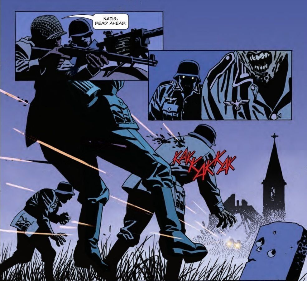 DC Horror Presents Sgt. Rock vs The Army of the Dead #1 Zombies
