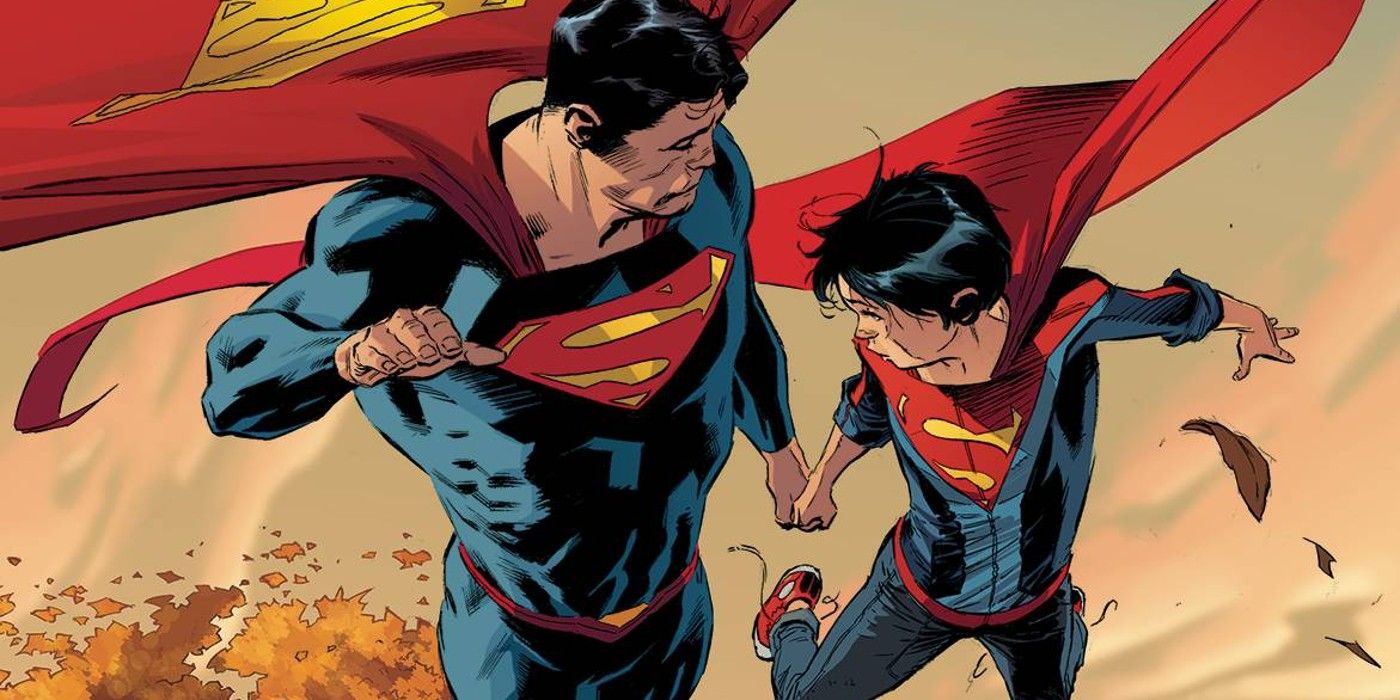 DC Rebirth Superman and Jon Kent Superboy