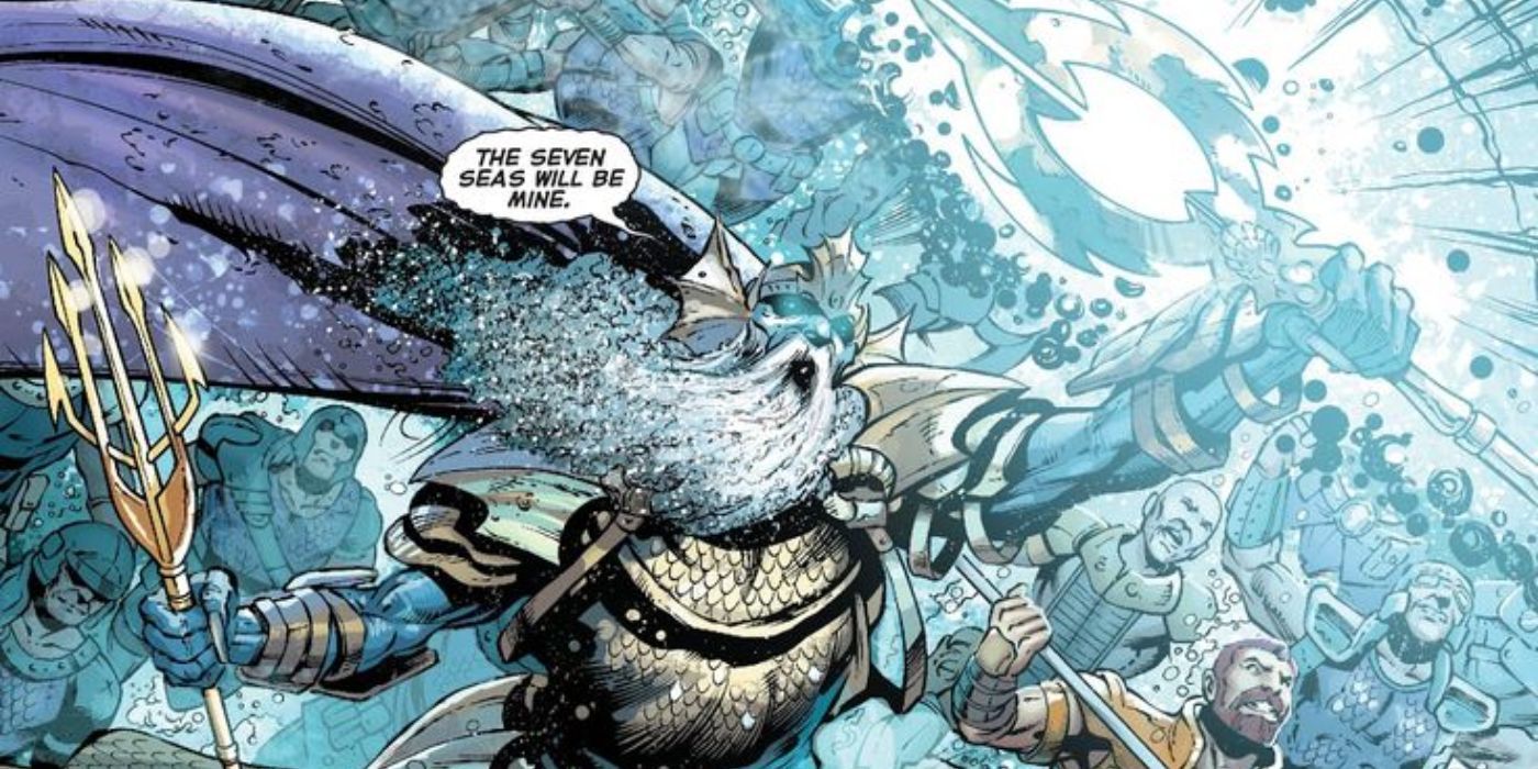 Atlan, the Dead King, leads an underwater army in DC Comics