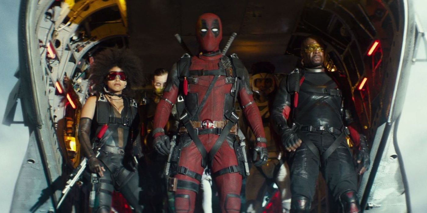 Deadpool and his gang in Deadpool 2