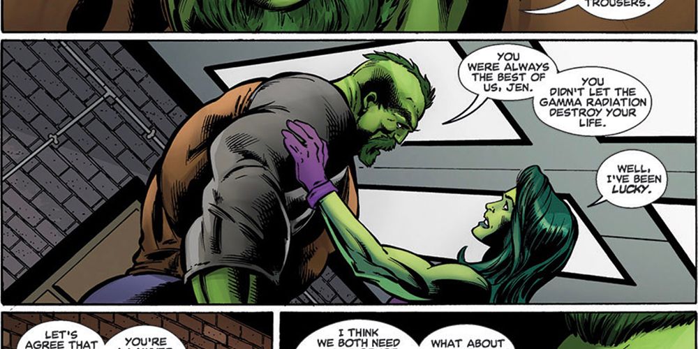 Doc Green tells She-Hulk she is the best hulk in Marvel Comics