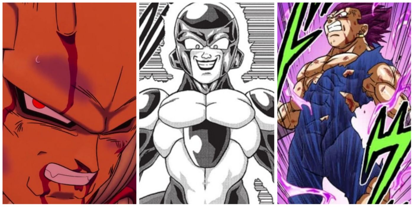 BLACK FREEZER vs GOGETA  DRAGON BALL SUPER MANGA 