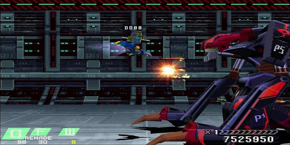 Um shoot-em-up acontece no PlayStation's Einhander