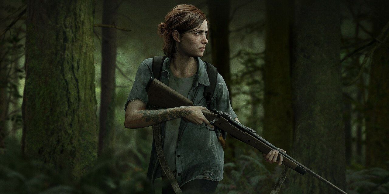 Ellie character art from The Last of Us Part II