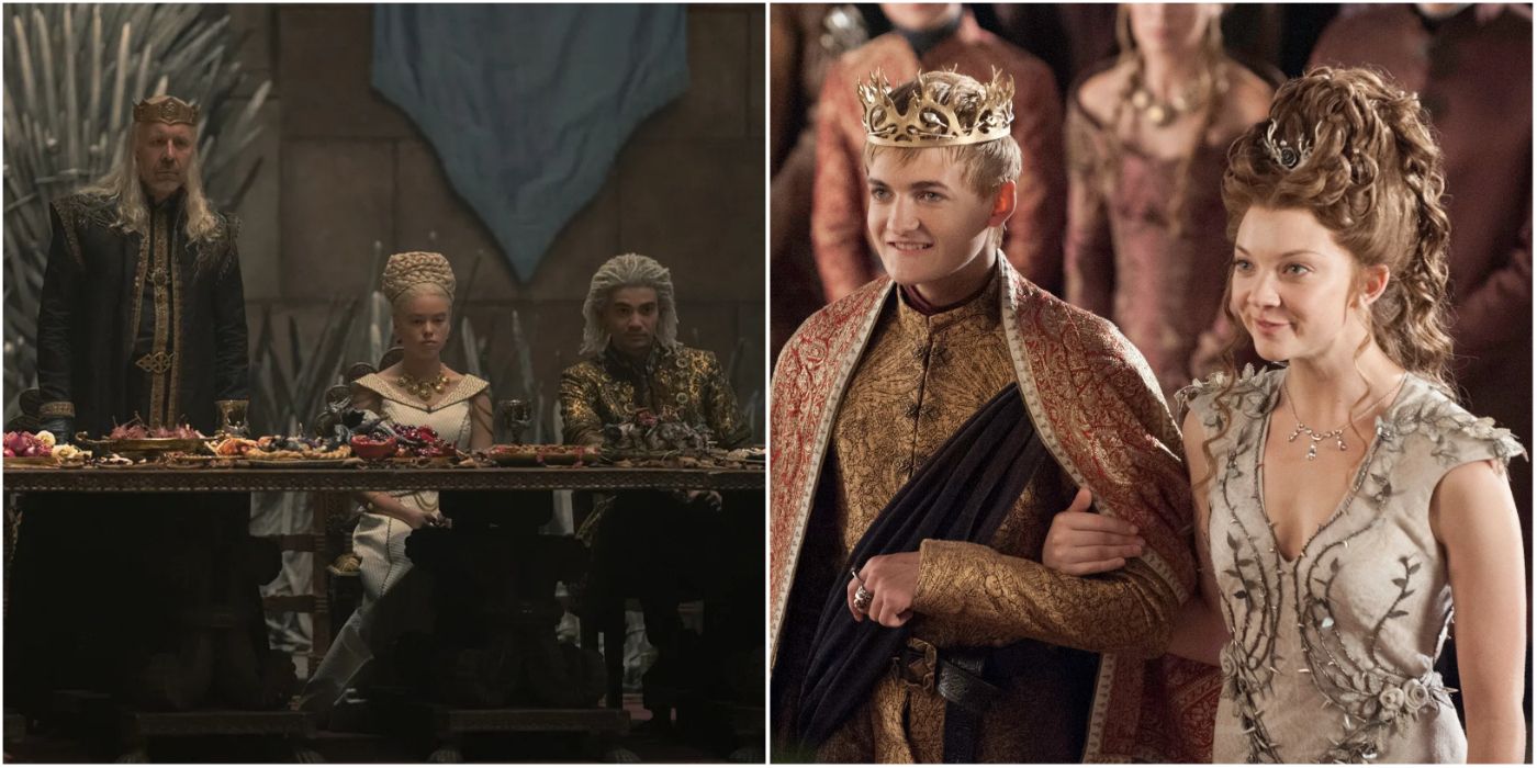 joffrey baratheon and margaery tyrell wedding