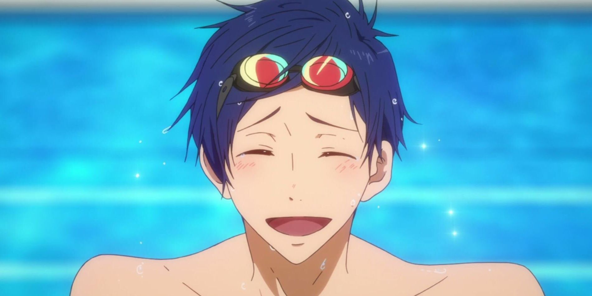 Free Iwatobi Swim Club Rei Ryugazaki smiling