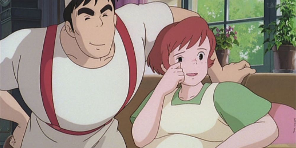 Baker Fukuo and his wife Osono from Kiki's Delivery Service.