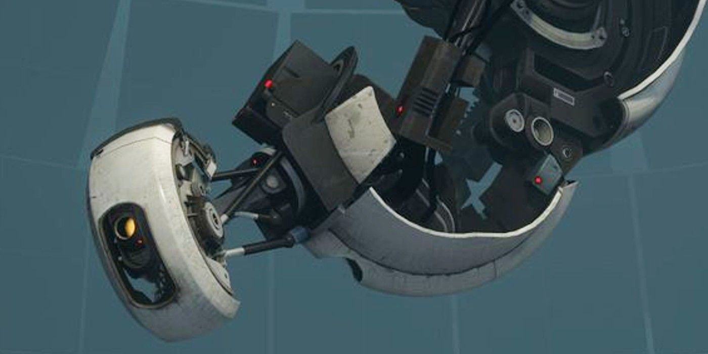 GLaDOS-descends-from-the-ceiling-in-Portal-1