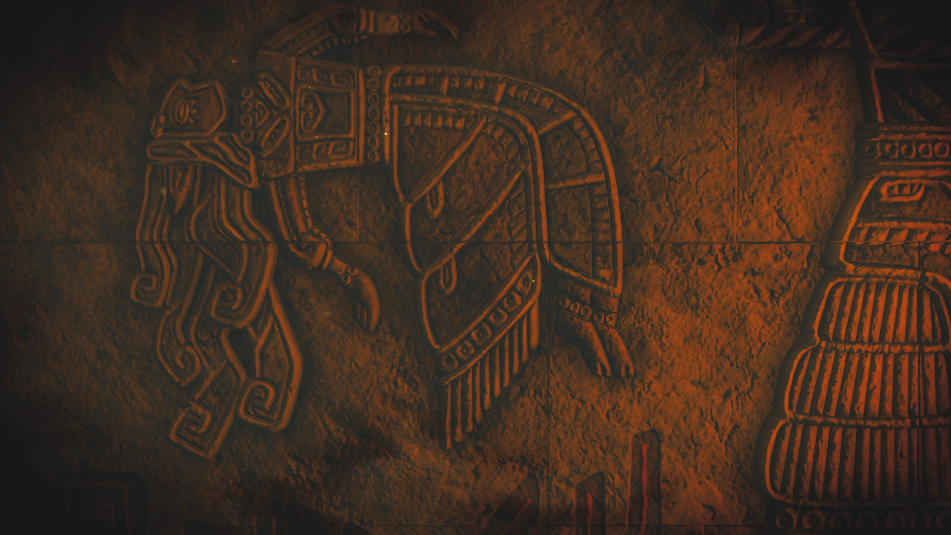 A hieroglyph from The Legend of Zelda: Tears of the Kingdom