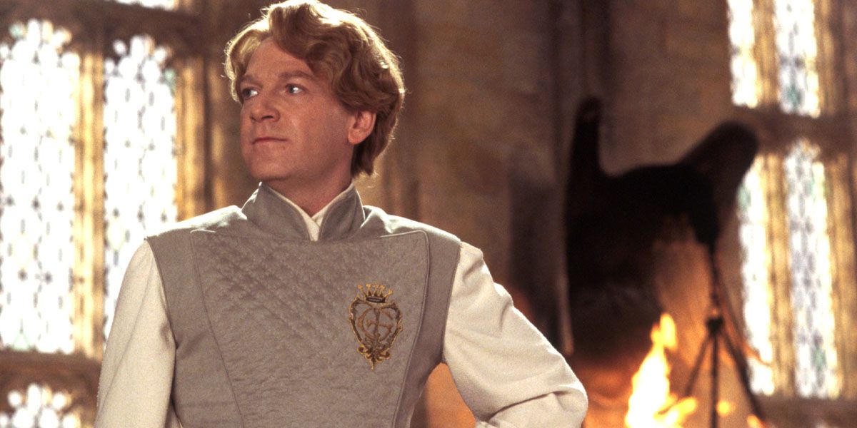 Gilderoy Lockhart stands proudly in Harry Potter and the Chamber Of Secrets