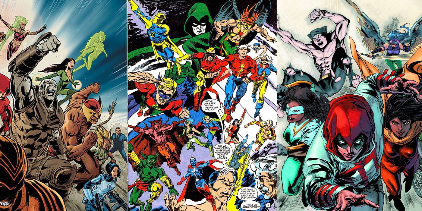 The forgotten teams of the DCU, including the Global Guardians, All Star Squadron, and The Movement