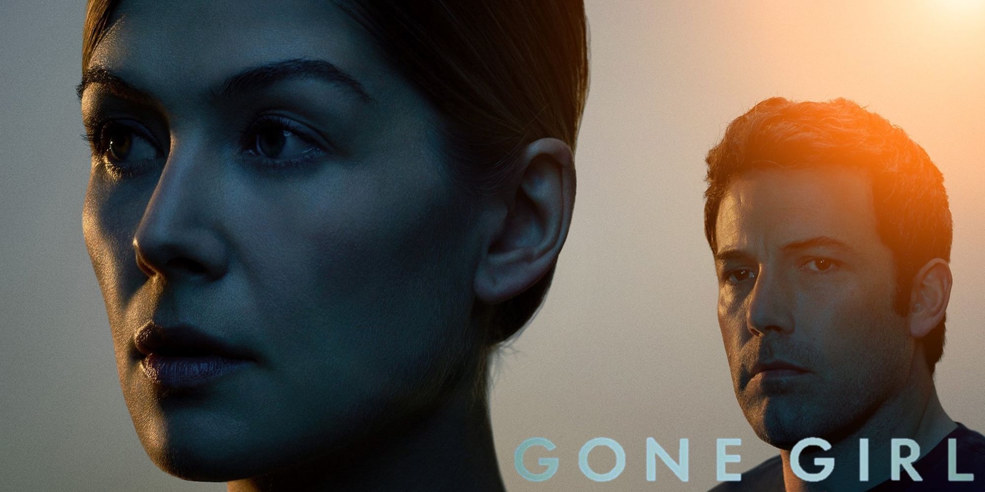 Rosamund Pike and Ben Affleck in Gone Girl