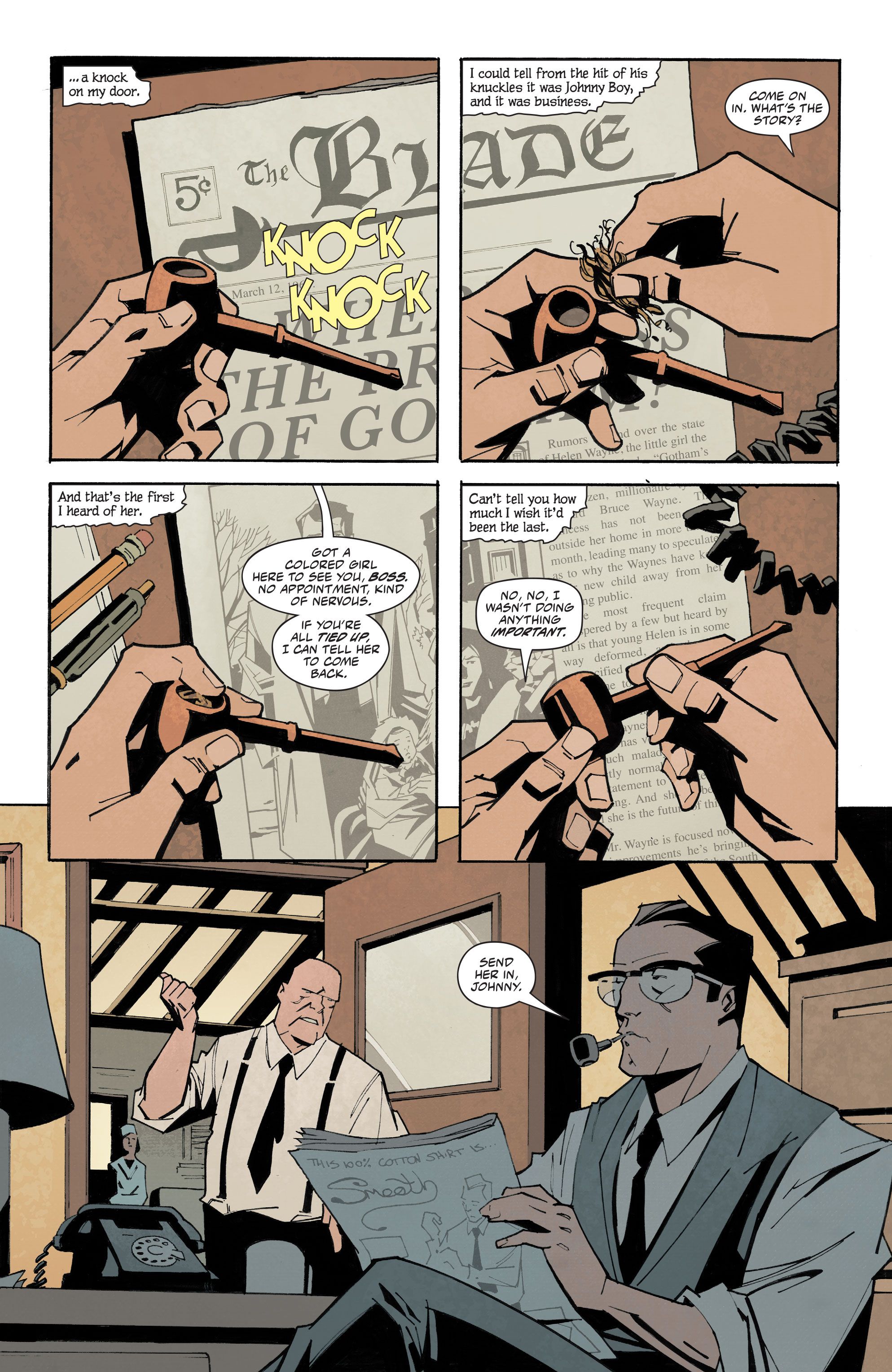 Gotham City: Year One Preview Introduces Batman’s Ancestors And A Noir ...