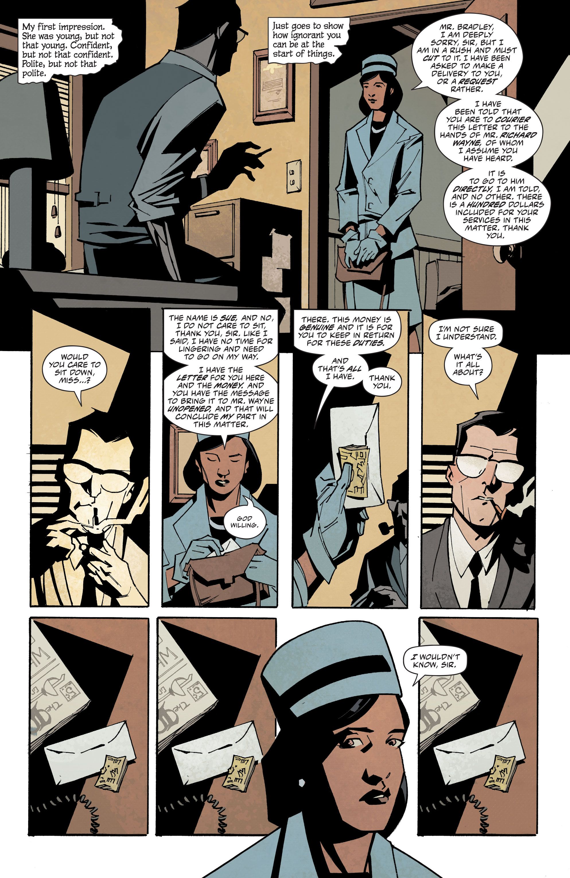 Gotham City: Year One Preview Introduces Batman’s Ancestors And A Noir ...