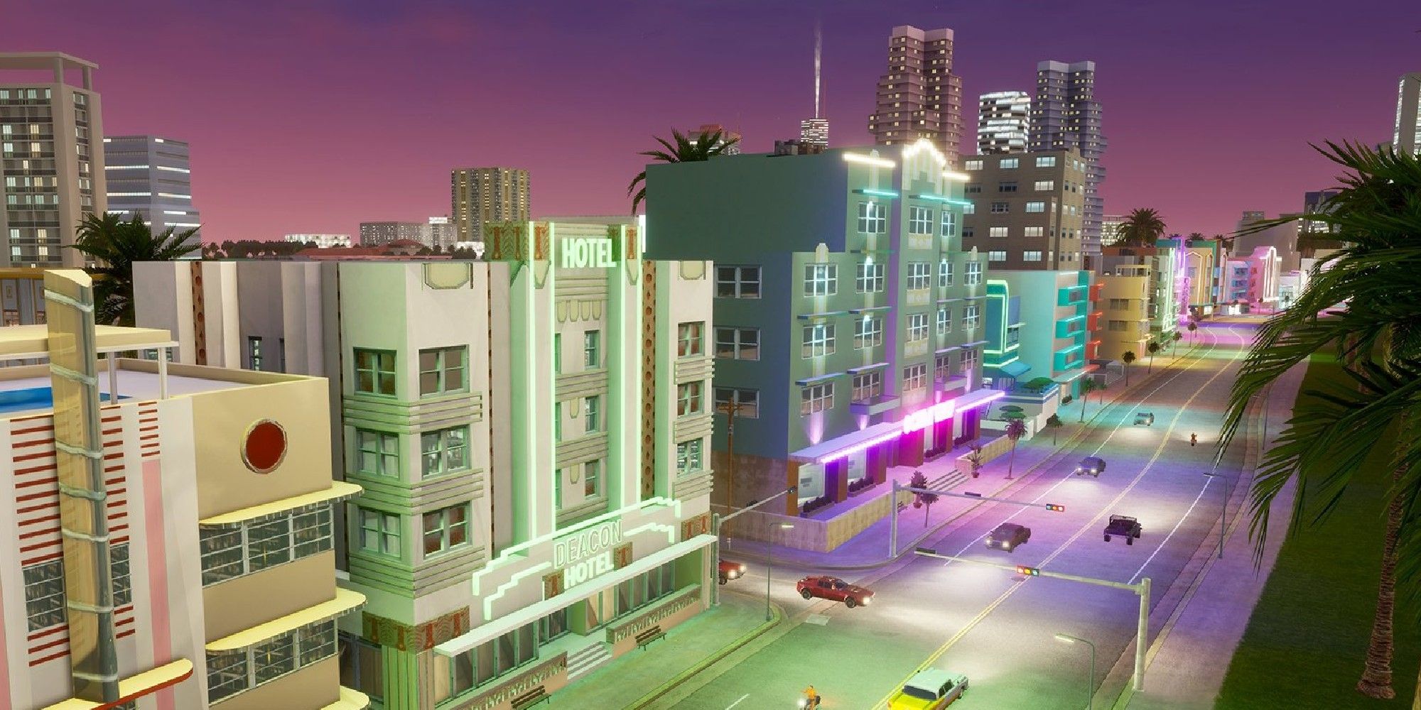 Grand Theft Auto Vice City Definitie Edition Neon Streets