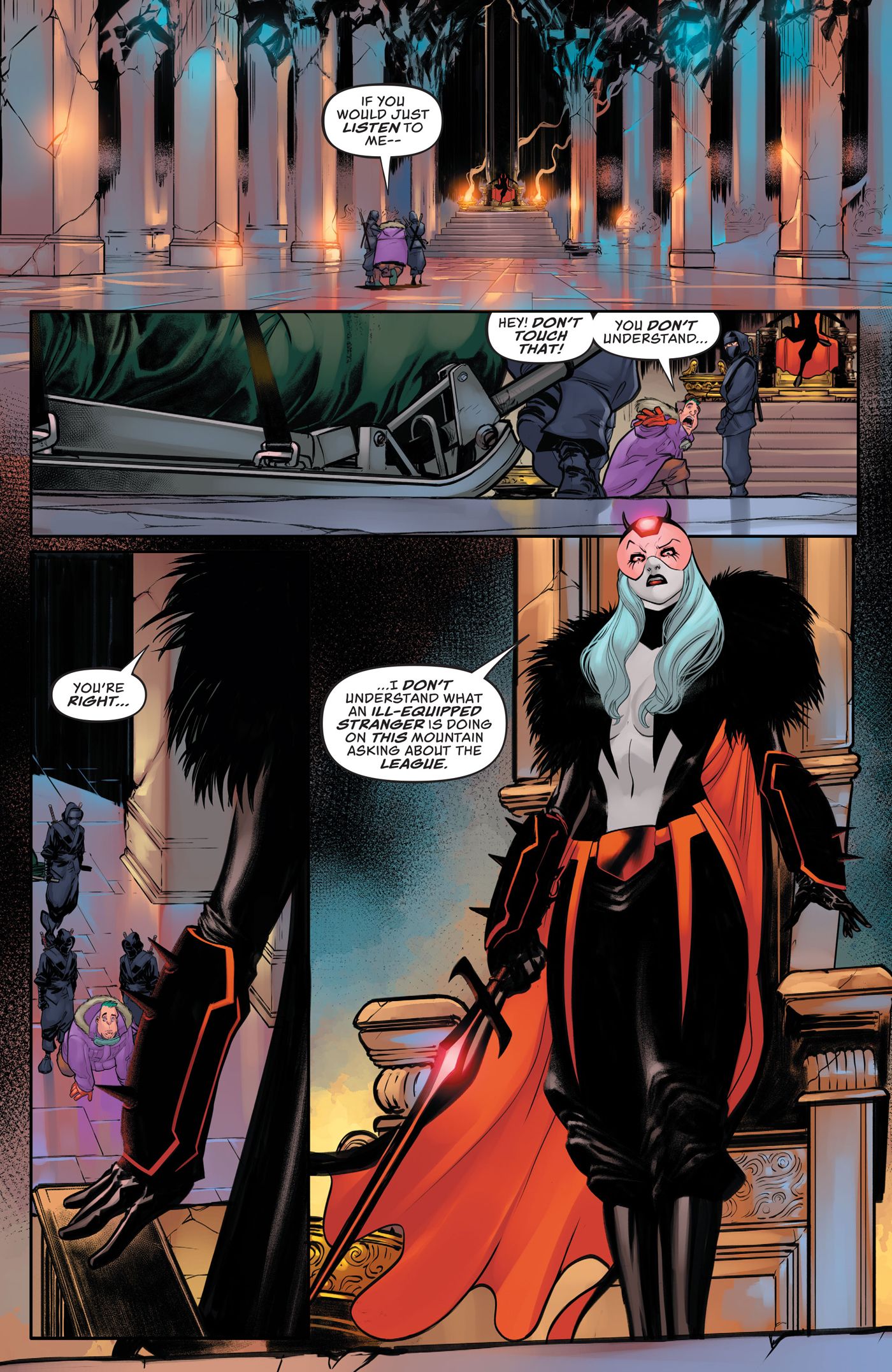 The Unexpected Couple: Harley Quinn And West - j2qlwuf