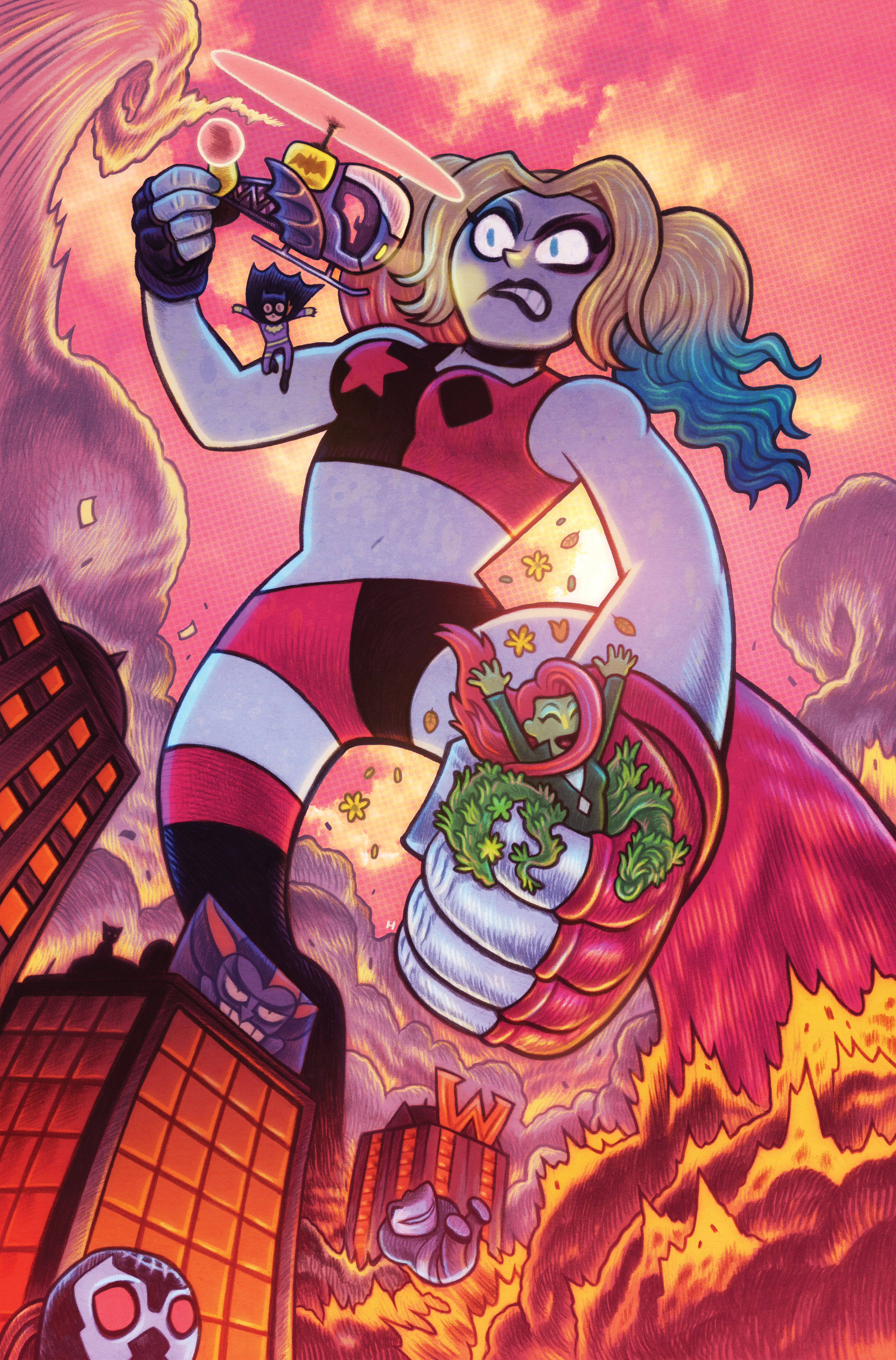 Harley Quinn The Animated Series Legion of Bats 3 Open to Order Variant