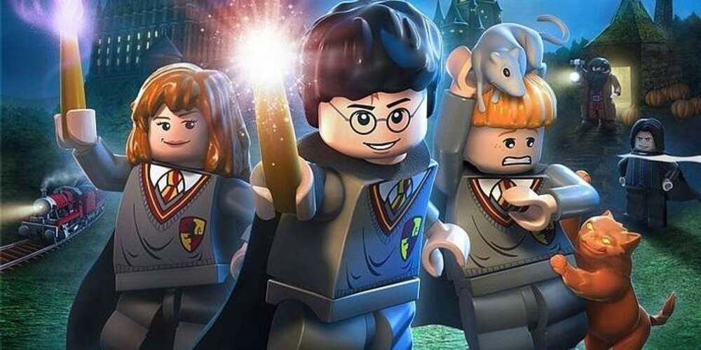 An image of promotional art for LEGO Harry Potter Years 1-4 on iOS