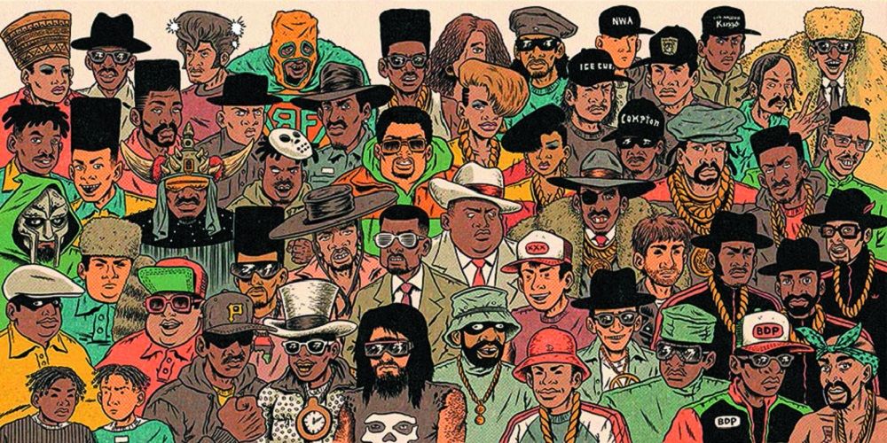 Hip Hop Family Tree cover art by Ed Piskor