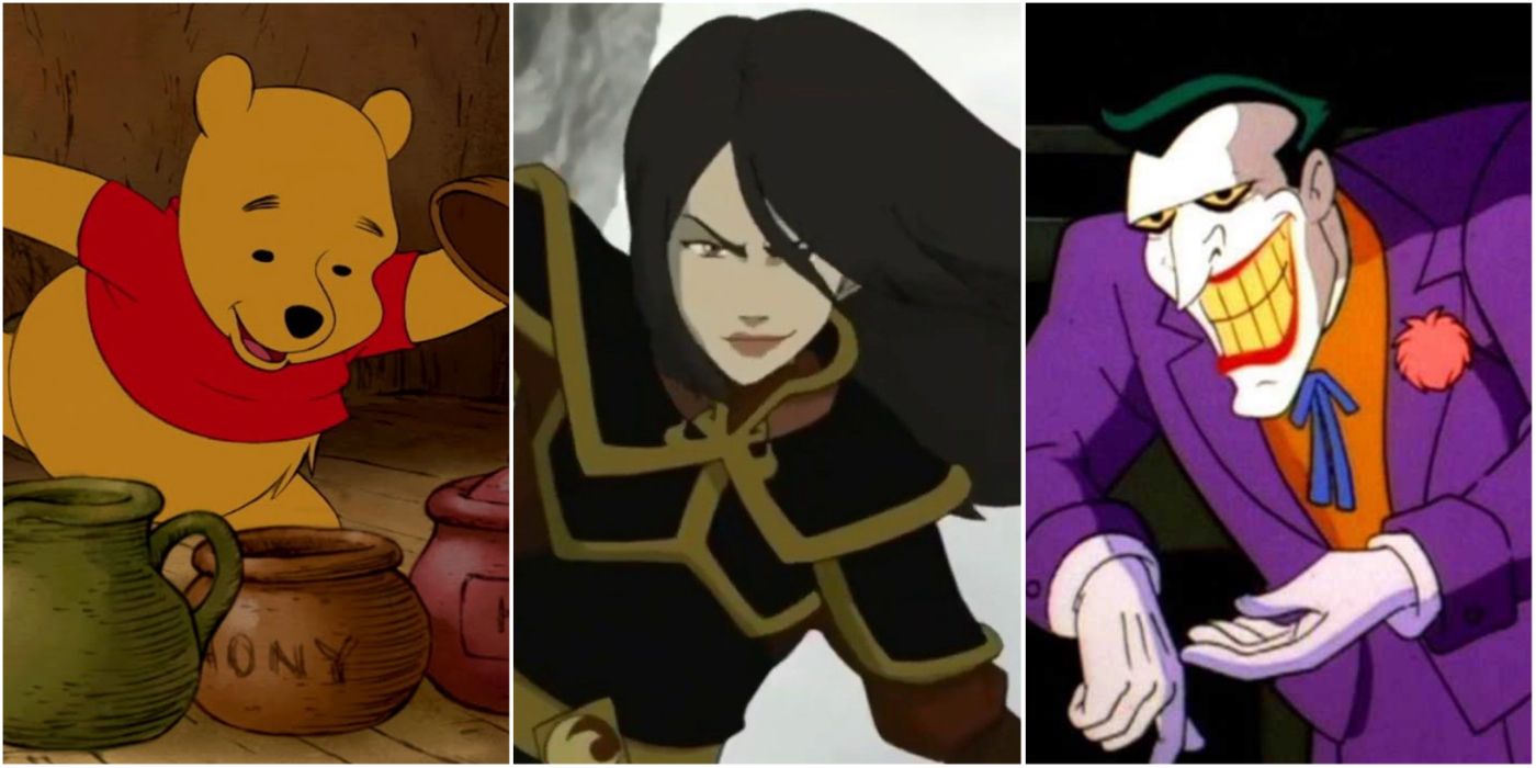 Iconic Roles Of Great Voice Actors include Jim Cummings as Winnie the Pooh, Grey Griffin as Azula and Mark Hamill as the Joker