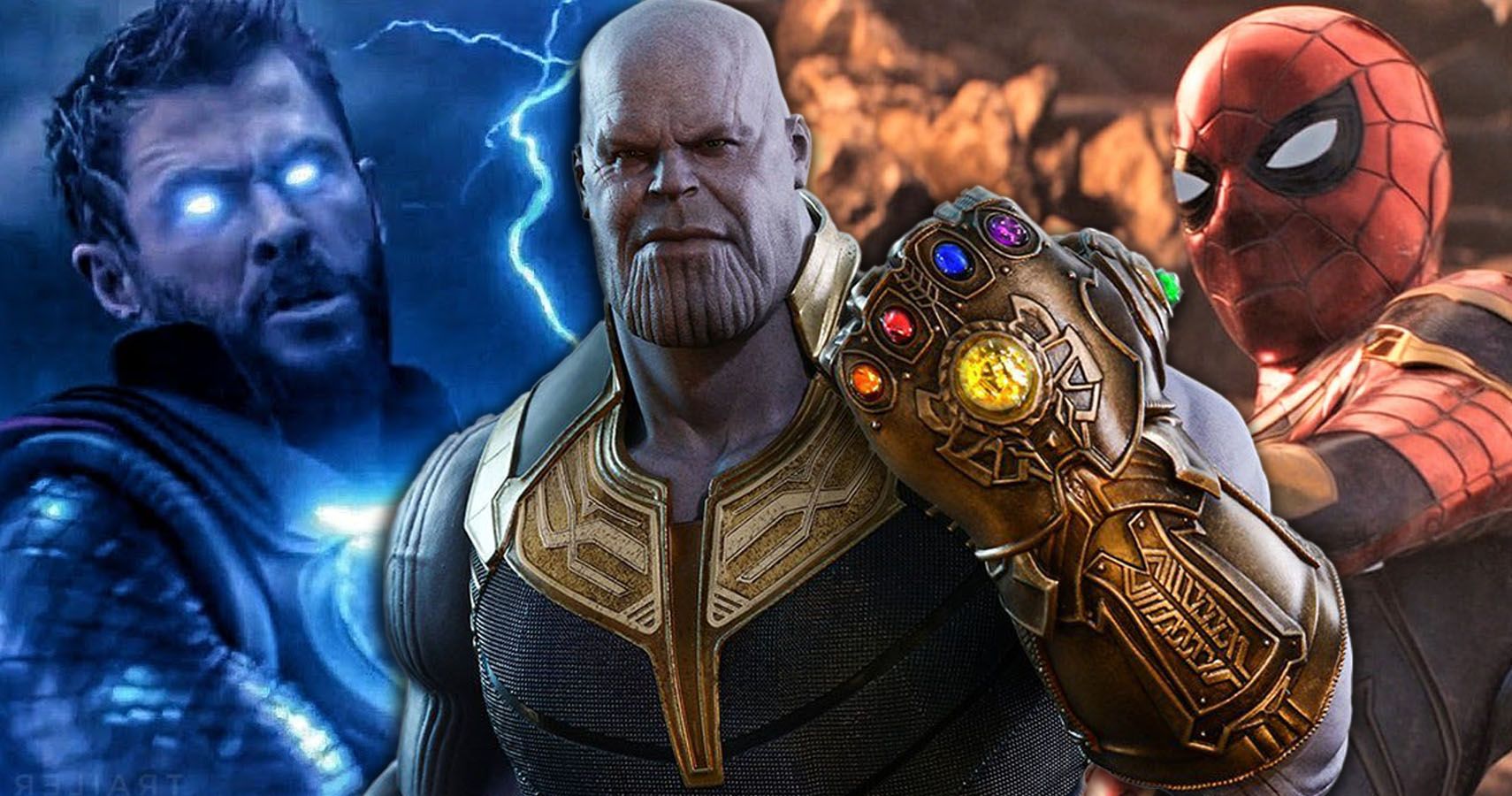 Infinity War best MCU Movie, Thor, Thanos, and spider-Man