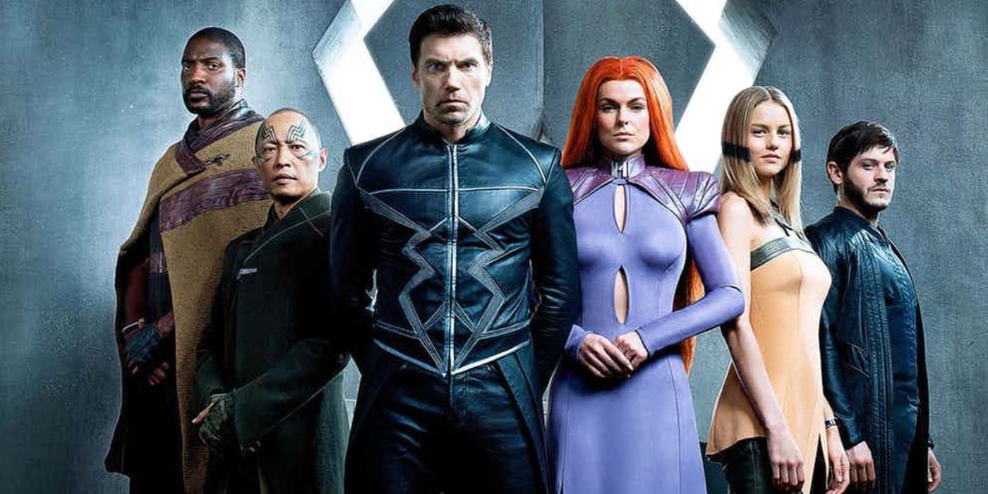 An image of the cast of Inhumans.