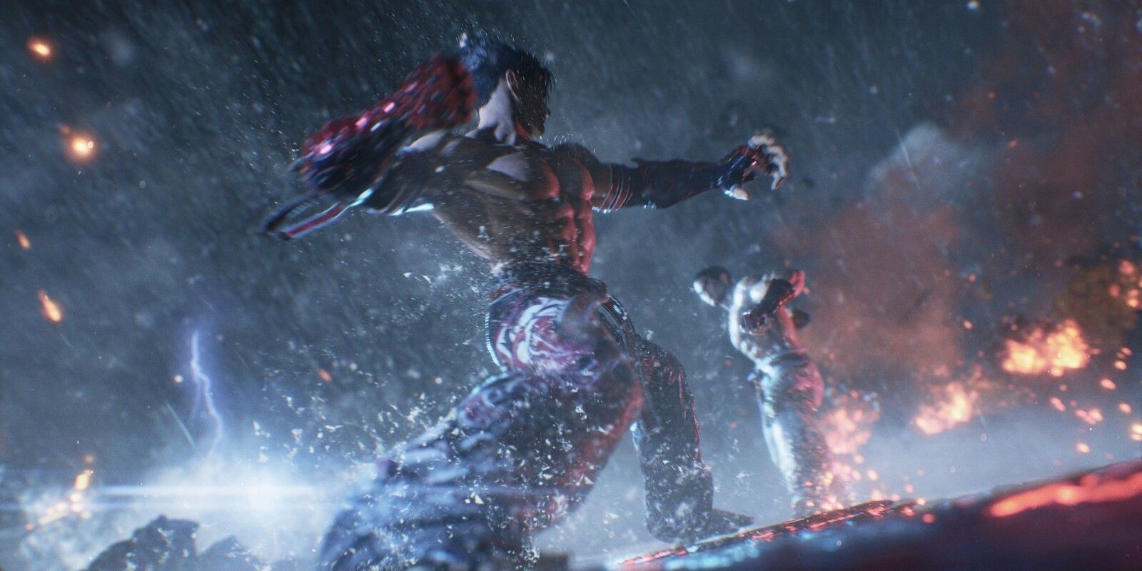 Jin Kazama and Kazuya Mishima square off in Tekken 8