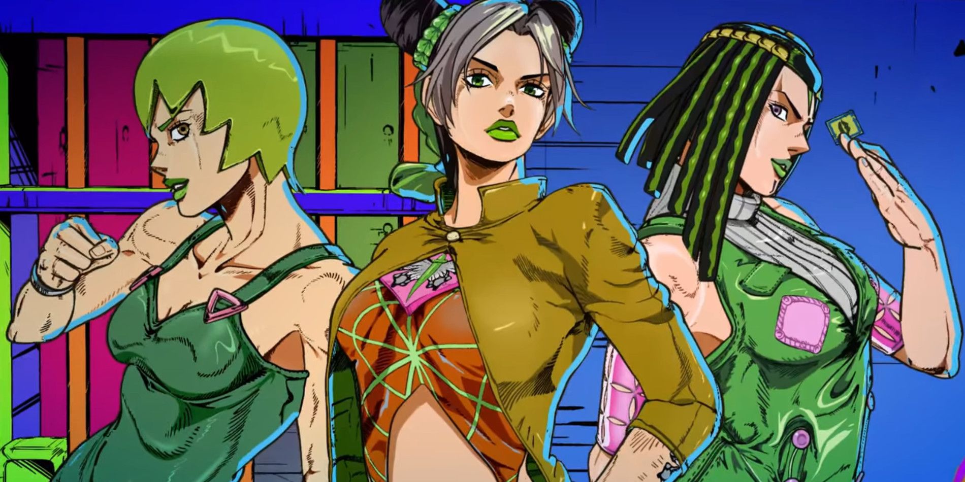 Characters appearing in JoJo's Bizarre Adventure: Stone Ocean Anime