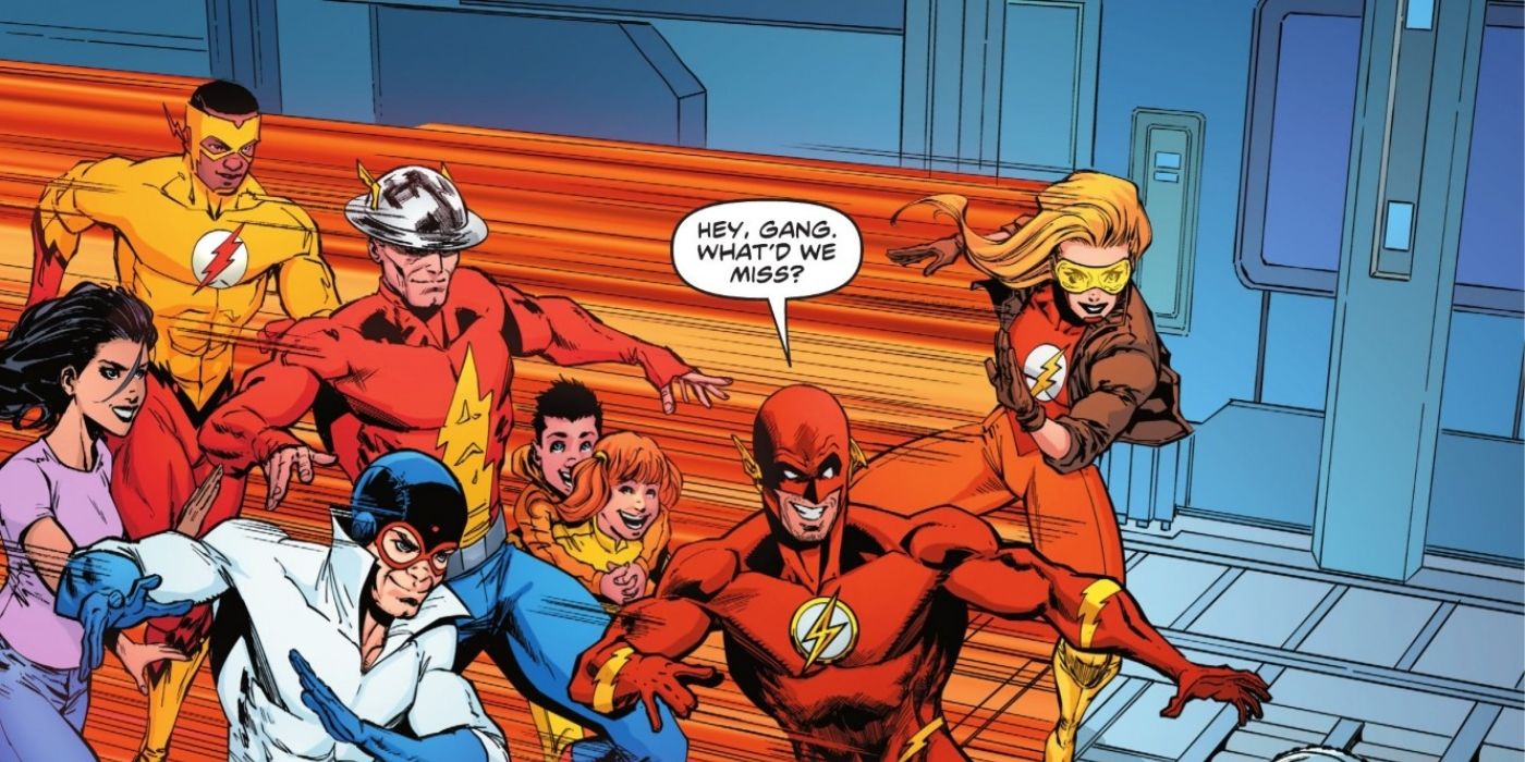 Robin Met His Teen Titan Teammate Kid Flash And Nothing Happened