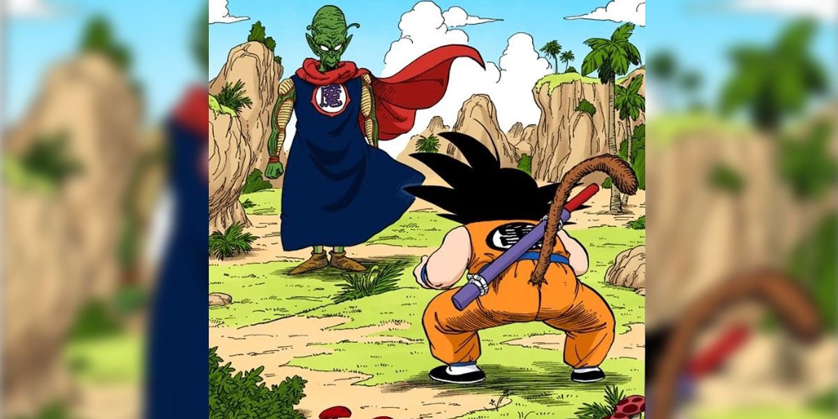 King Piccolo And Goku In Dragon Ball